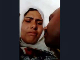 Indian wife gives a blowjob to her husband
