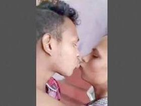 Desi lover gets wild in the village with outdoor fucking