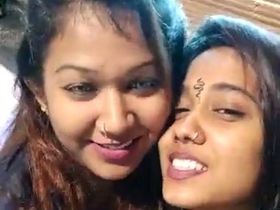 Watch a stunning Indian lesbian couple in a sensual video