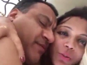 Indian secretary gets caught in the act with her boss in a real sex video