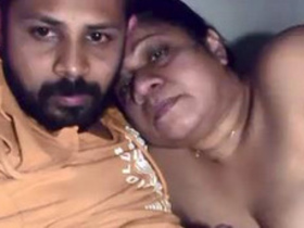 Two charming older couples enjoy each other's company in steamy video