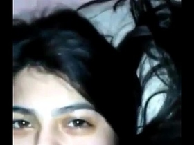 Desi Indian beauty pleasures herself with her fingers