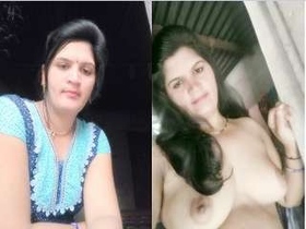 College girlfriend gives a blowjob to her boyfriend