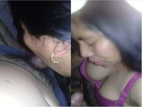 Nepali wife gives an exclusive blowjob in HD