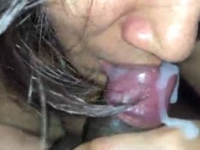 Tamil housewife gets a blowjob in a hot new video