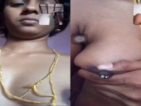 Tamil wife gets naughty with a vibrator in HD video