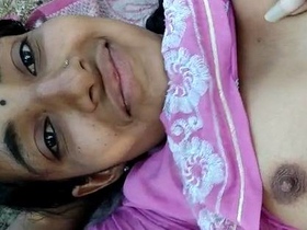Real outdoor sex video of rustic babe getting fucked
