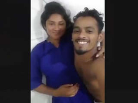 Couple enjoys intimate time in the Oyo Room Part 1