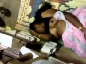 Tamil office sex: Squidav's beautiful tamil busty secretary