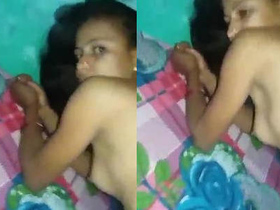 Desi couple gets intimate with doggy-style sex