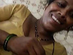 Indian wife eagerly gives a blowjob and ready for sex