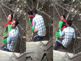 Bihari bhabhi's outdoor sex caught on camera by voyeurist