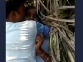 Desi village bhbai gets wild in the outdoors