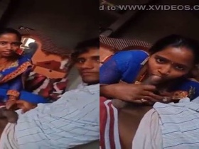 Tamil babe Sunny enjoys a steamy makeout session with Salem daughter-in-law Colundan