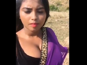 Big-breasted women in the great outdoors