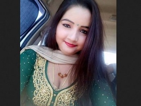 Adorable girl's MMS with a cute tag