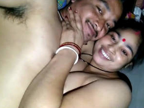 Indian couple enjoys a night of pleasure