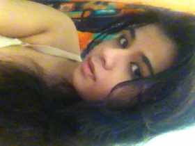 Tamil girl flaunts her breasts and vagina in solo video
