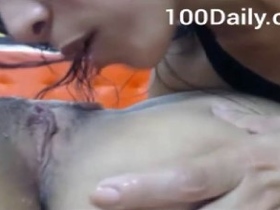 Tamil college girls play chess and get naughty in video