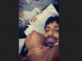 Aunty Tia gets horny with lover at home and plays dirty