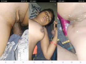 Indian village wife with a perverted husband gets creampied