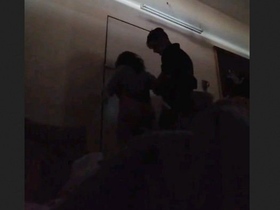 Bhabhi gets frisky with her nefew in the storeroom