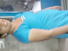 Naughty wife's nude video caught on camera by lover