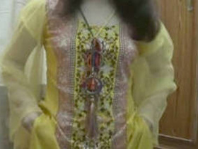Desi girl's sensual striptease for her boyfriend