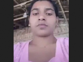 Rural Bhabhi masturbates in the open air