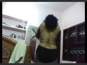 Indian wife gets naughty in a new blouse