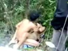Indonesian couple caught in the act on camera