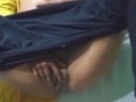 A higher-ranking executive has sex with a subordinate employee in an office