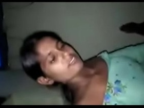Horny girl gives a blowjob in POV