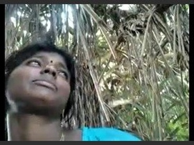 Outdoor sex in rustic village setting with Unnao