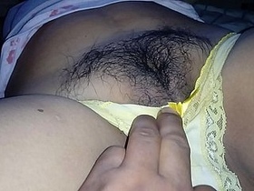 I Shoot My Load on Claudia's Panties While Wearing a Corset
