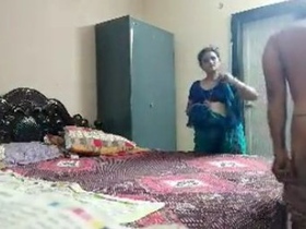 Desi bhabi's first time with her dad in law in HD video