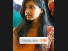 Cute Indian girl pleasures herself with her fingers in HD video