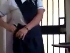 Desi schoolgirl gives a steamy blowjob to her tuition-hating boyfriend