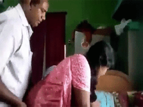 Mature Desi woman with big ass gets doggy style from neighbor