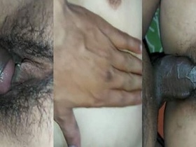 Indian babe gets her pussy fucked in a close-up video