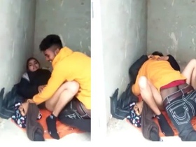 Caught on camera: A wild outdoor fucking session