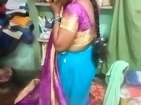Tamil language teacher teaches lessons in the bedroom