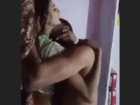 Cute girl moans in pain during fucking