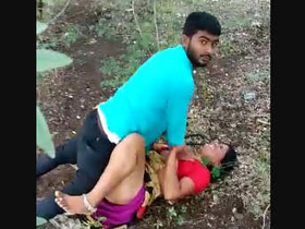 Desi Randi gets wild outdoors in a steamy fuck session