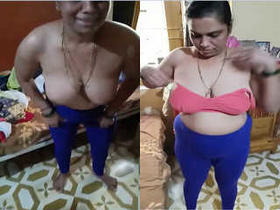 Indian bhabhi in exclusive clothing