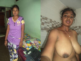 Tamil Anandi Bhabhi's oral skills in 3 videos with audio