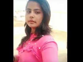 Nipples of a beautiful bhabhi on display