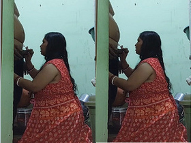 Desi bhabhi's kitchen blowjob and fucking in an exclusive video