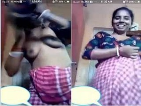 Desi boudi's intimate moments captured on video