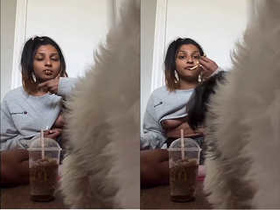Exclusive capture of a cute Indian girl's tits